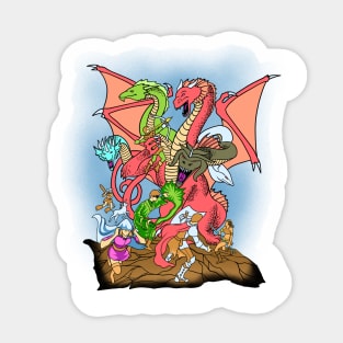 Dungeons and Dragons Sticker